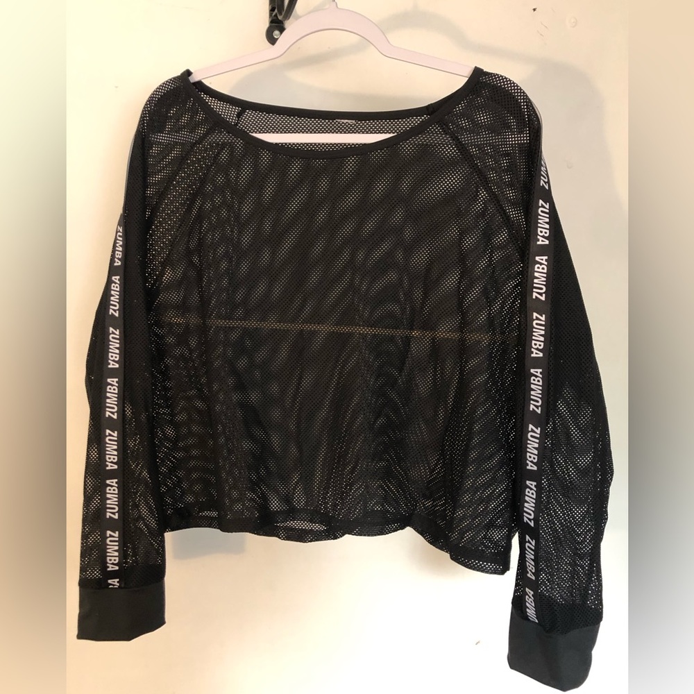 Authentic Zumba Mesh Pullover